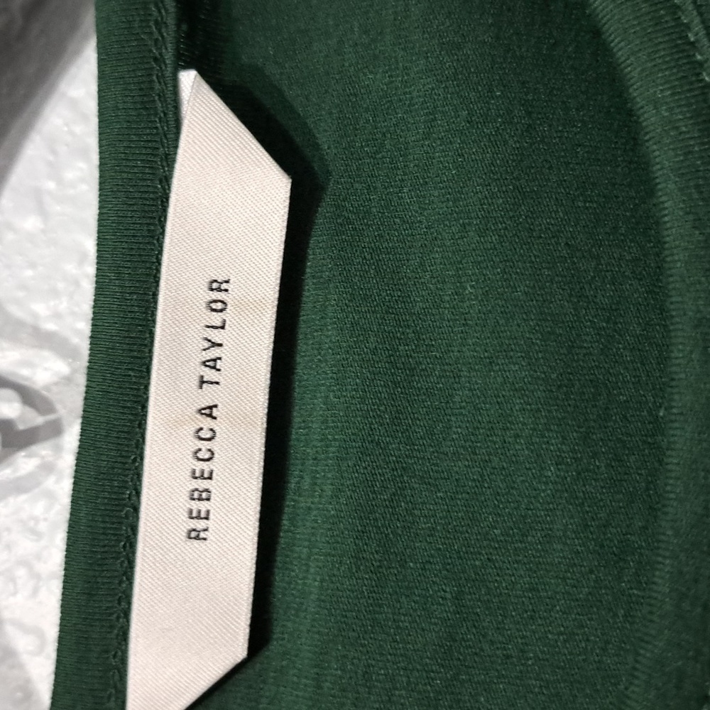 Rebecca Taylor Ruched Long-Sleeve Top - Picture 5 of 8
